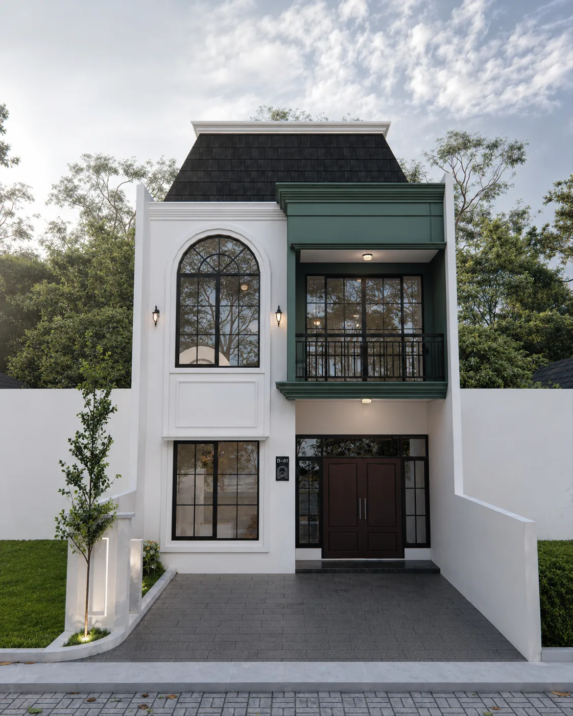 Visual rumah baru Dealova Residence di Cibabat, Cimahi